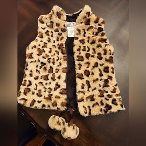 NWOT Widgeon faux fur vest